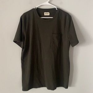 Men’s Taylor Stitch dark green t-shirt